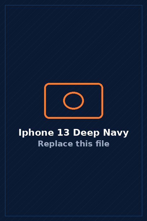 iPhone 13 in Deep Navy