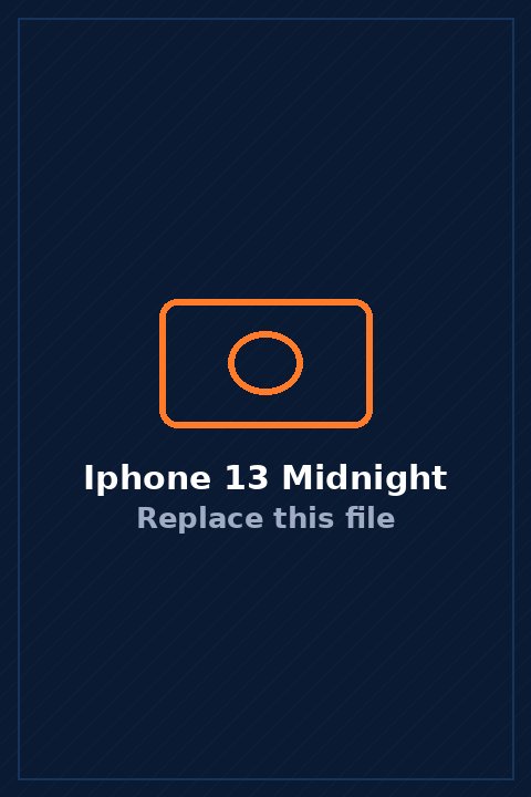 iPhone 13 in Midnight