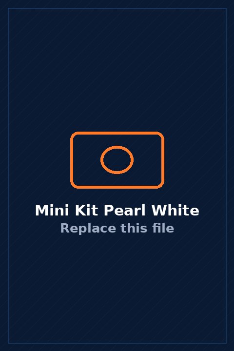 Mini Kit in Pearl White