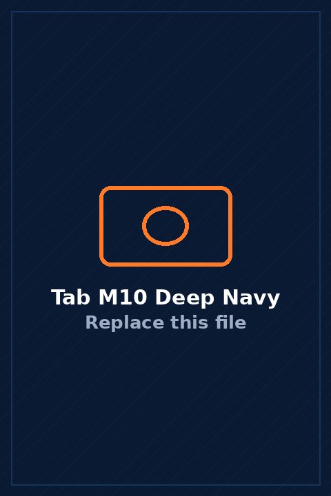 Tab M10 in Deep Navy